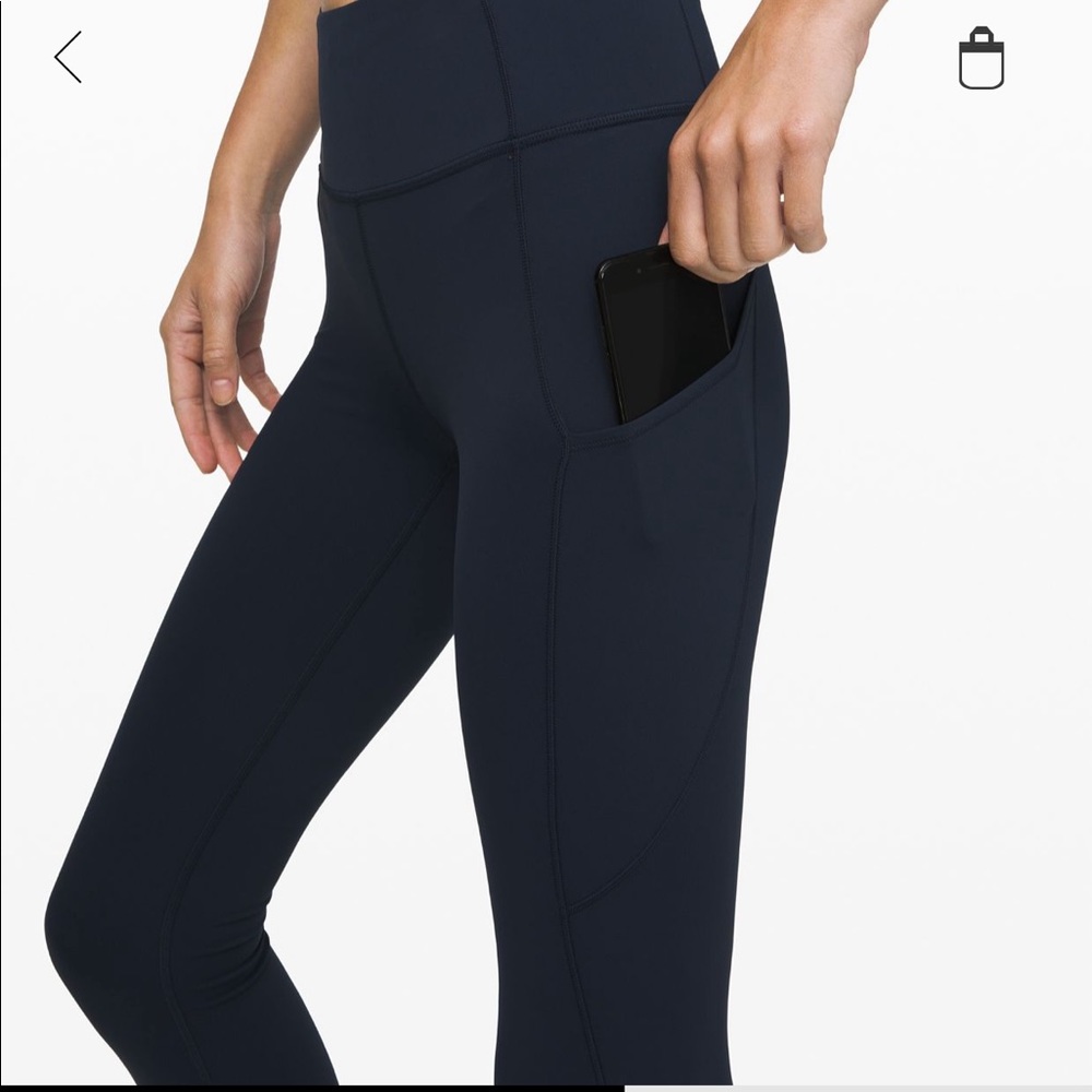 Lululemon Fast & Free Tight - Navy